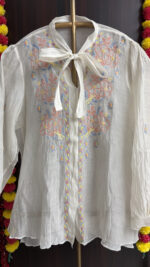 Color Thread Chikankari