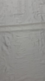 DYEABLE CHANDERI SILK CHIKANKARI MEN'S KURTA FABRIC - Image 4