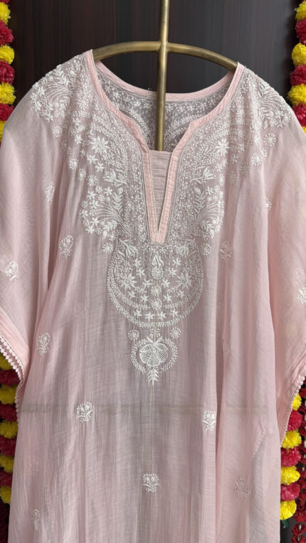 Chikankari Kaftan
