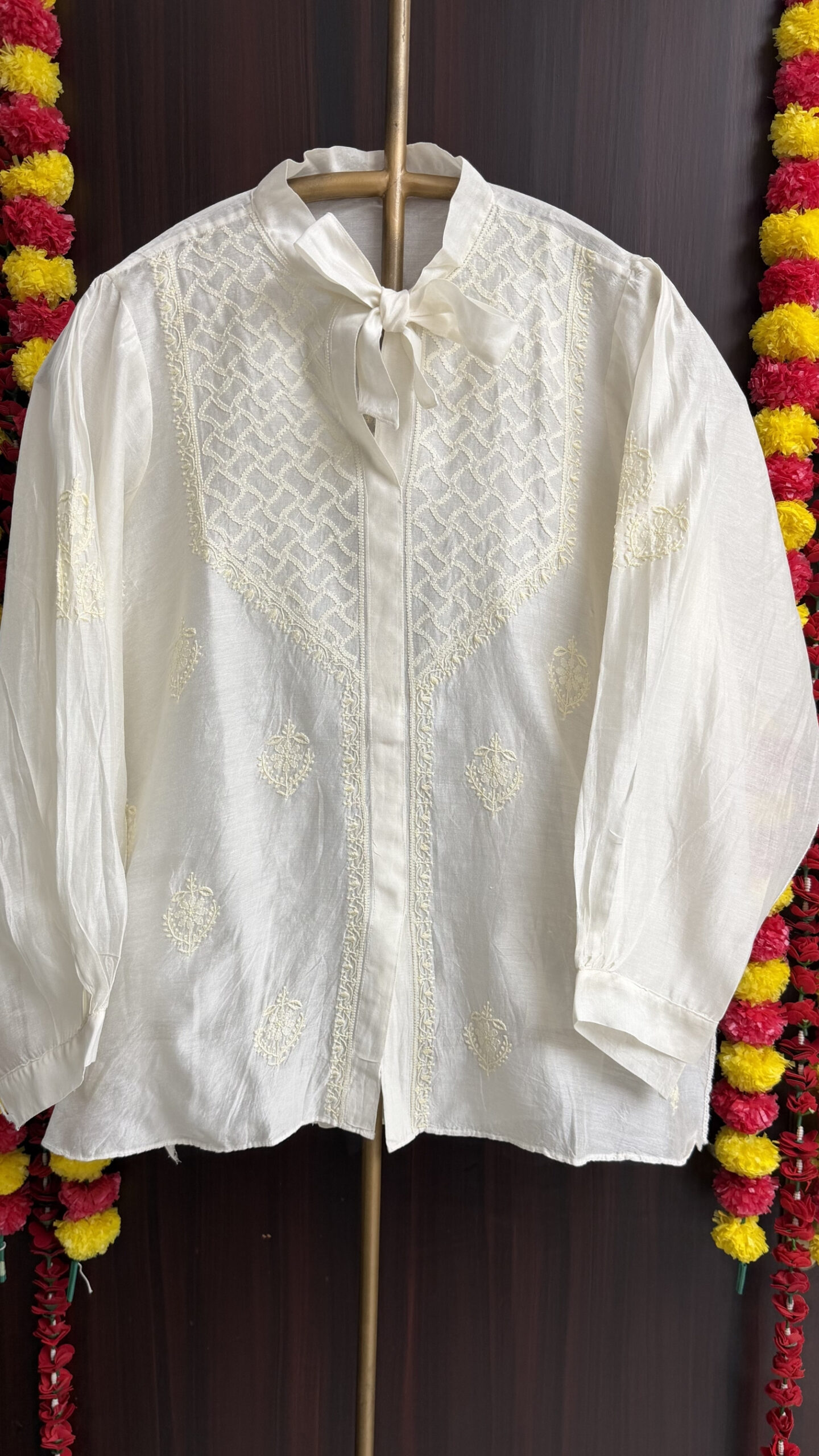36 Chikankari Top