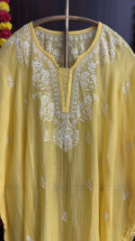 Chikankari Kaftan