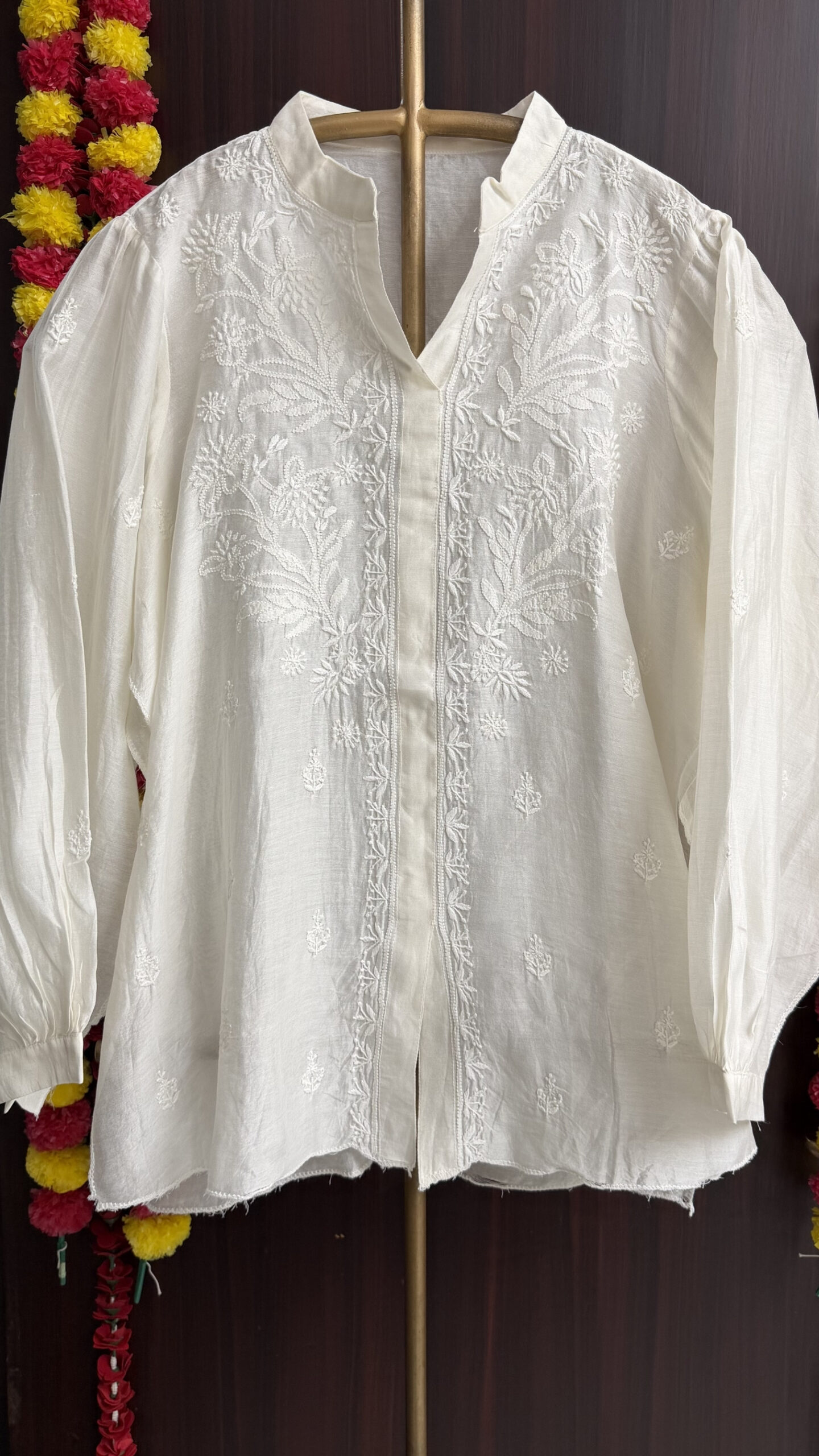 46 Chikankari Top