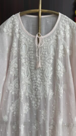 Chikankari Kaftan